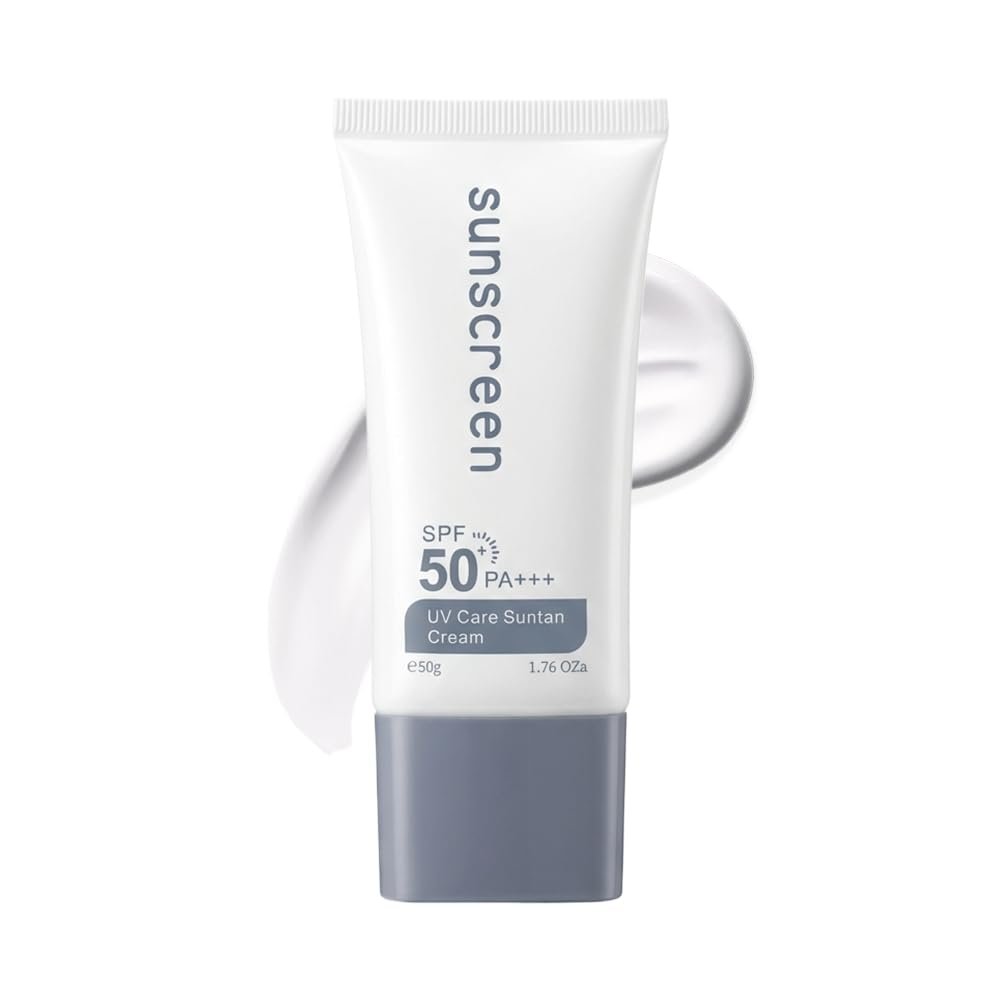 SPF 50+ PA+++ Sunscreen Lotion for Face & Body, No White Cast, For Sensitive & Oily Skin