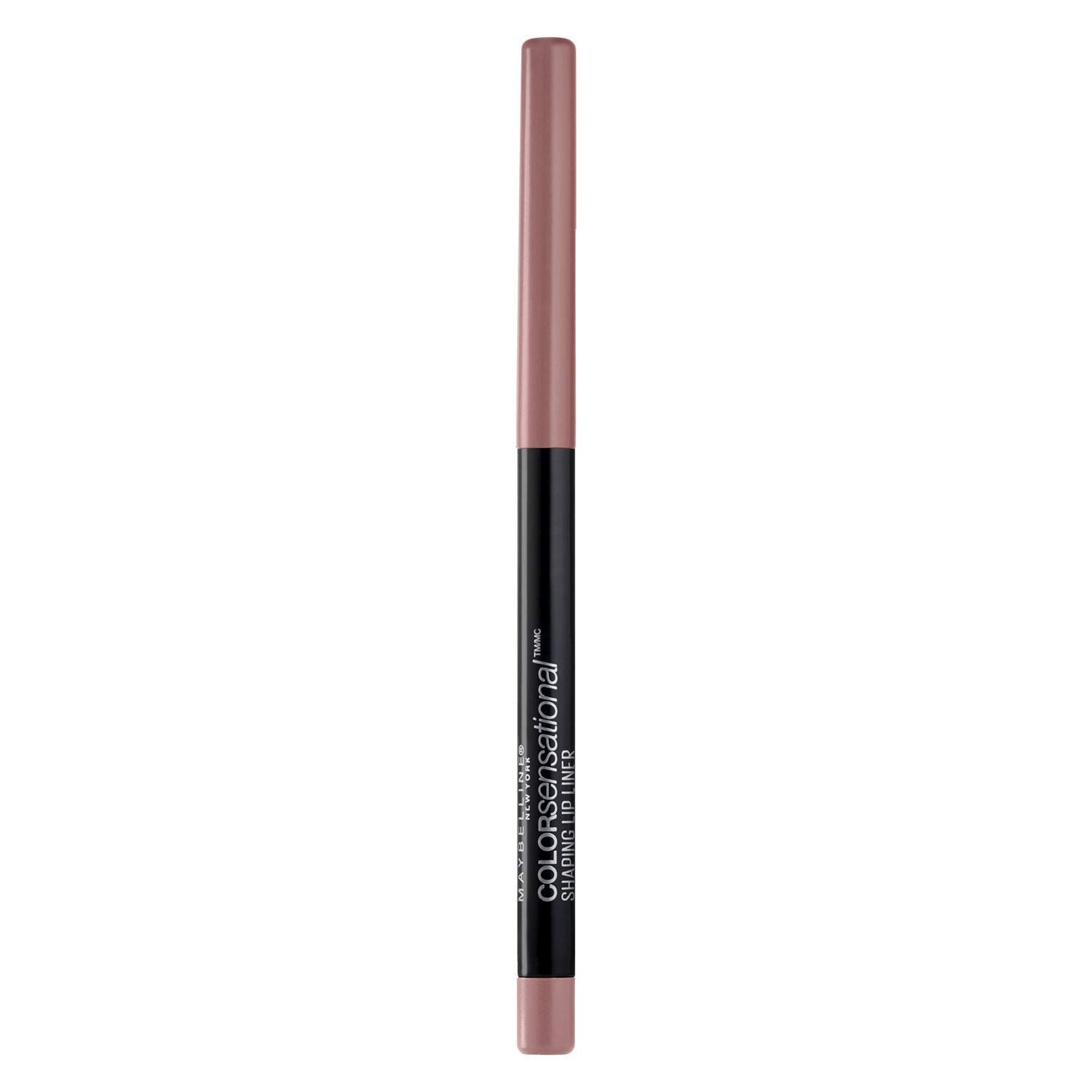 Maybelline Color Sensational Shaping Lip Liner with Self-Sharpening Tip, Dusty Rose, 1 Count