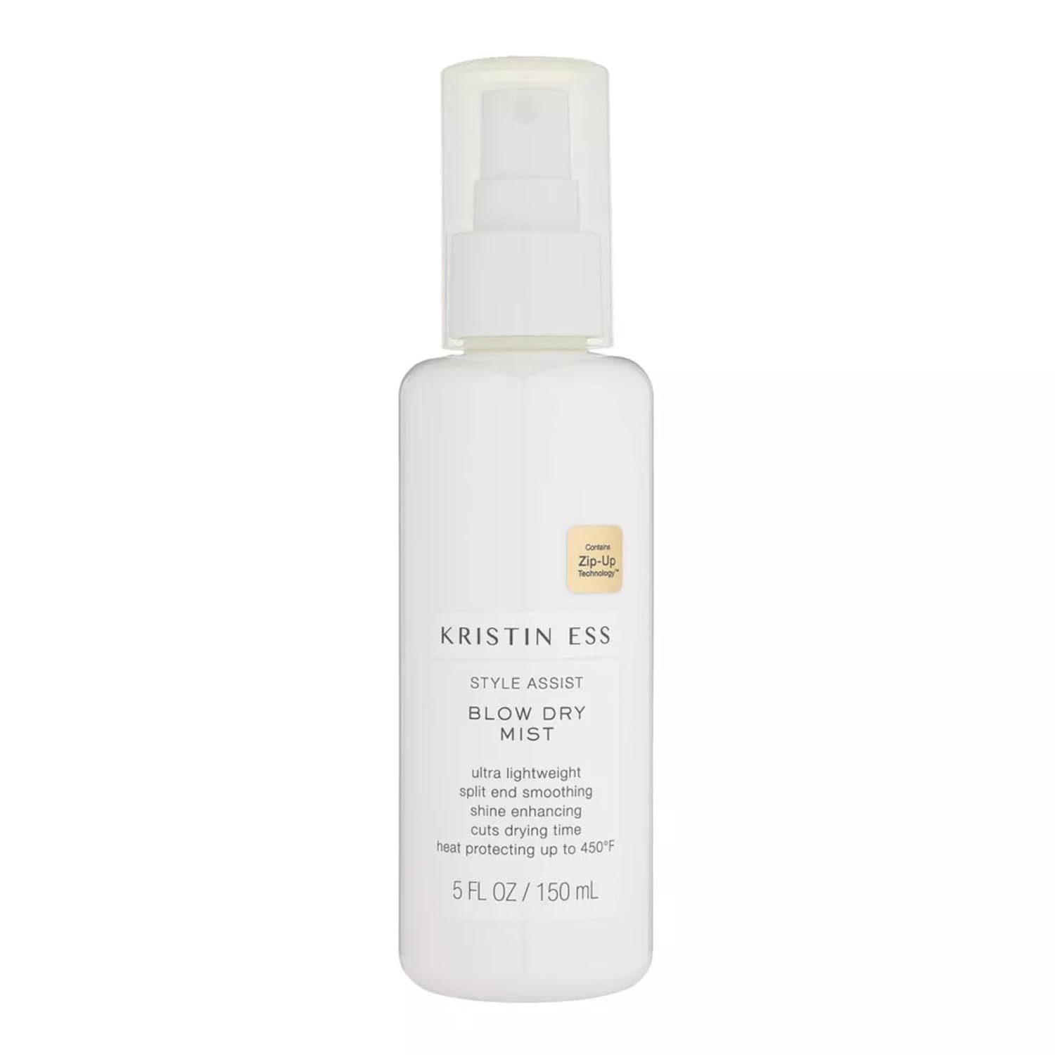 Kristin Ess Hydrating Heat Protection Spray for Hair – Blow Dry Frizz Control + Shine Enhancing -Anti Humidity Thermal Heat Protectant Spray – Repair + Protect Hair Up to 450 Degrees – Pear Fragrance