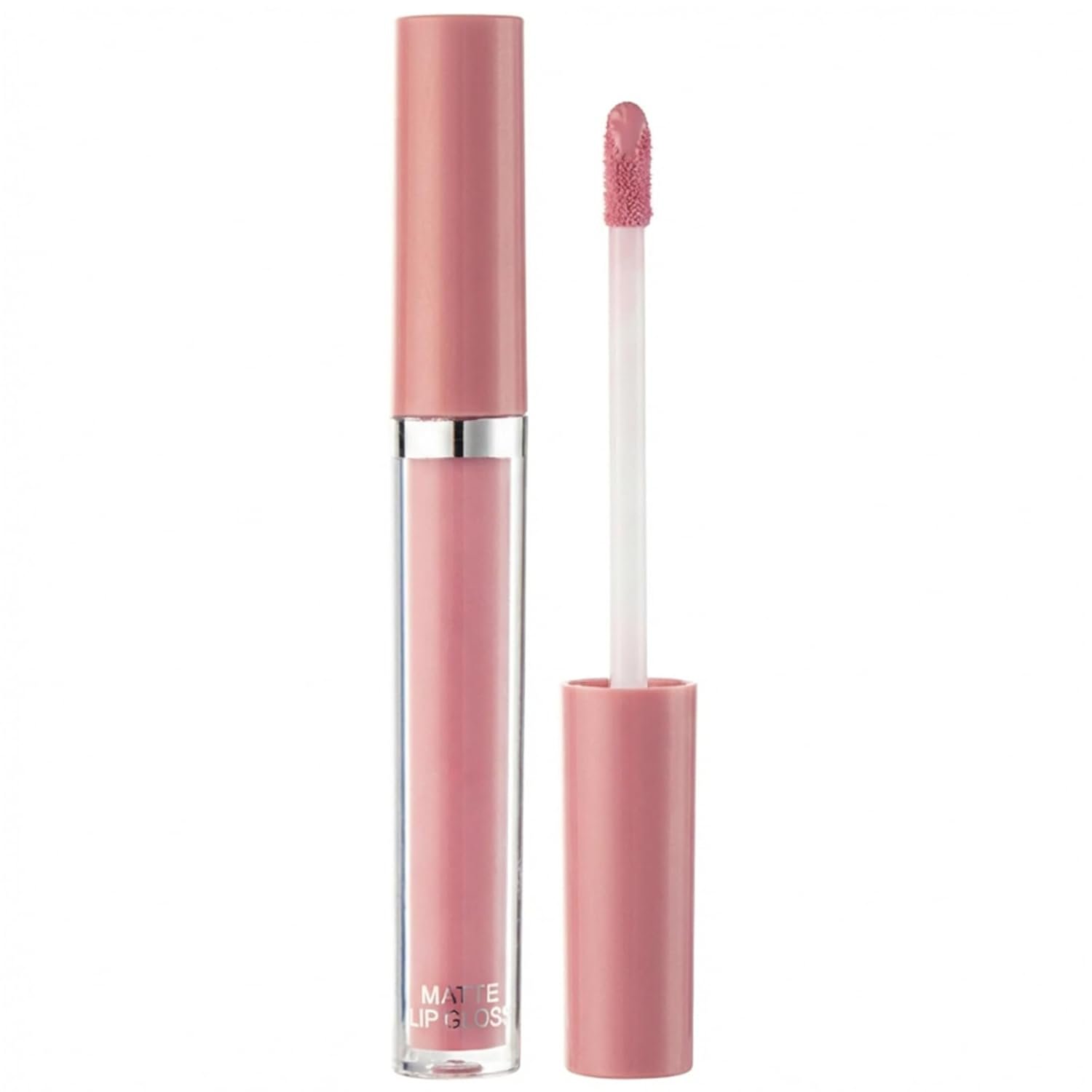 Matte Liquid Lipstick for Women, Water-proof Lip-stick Long-lasting Lipgloss Makeup Liquid Lipstick Lip-Stain (Light-Pink)