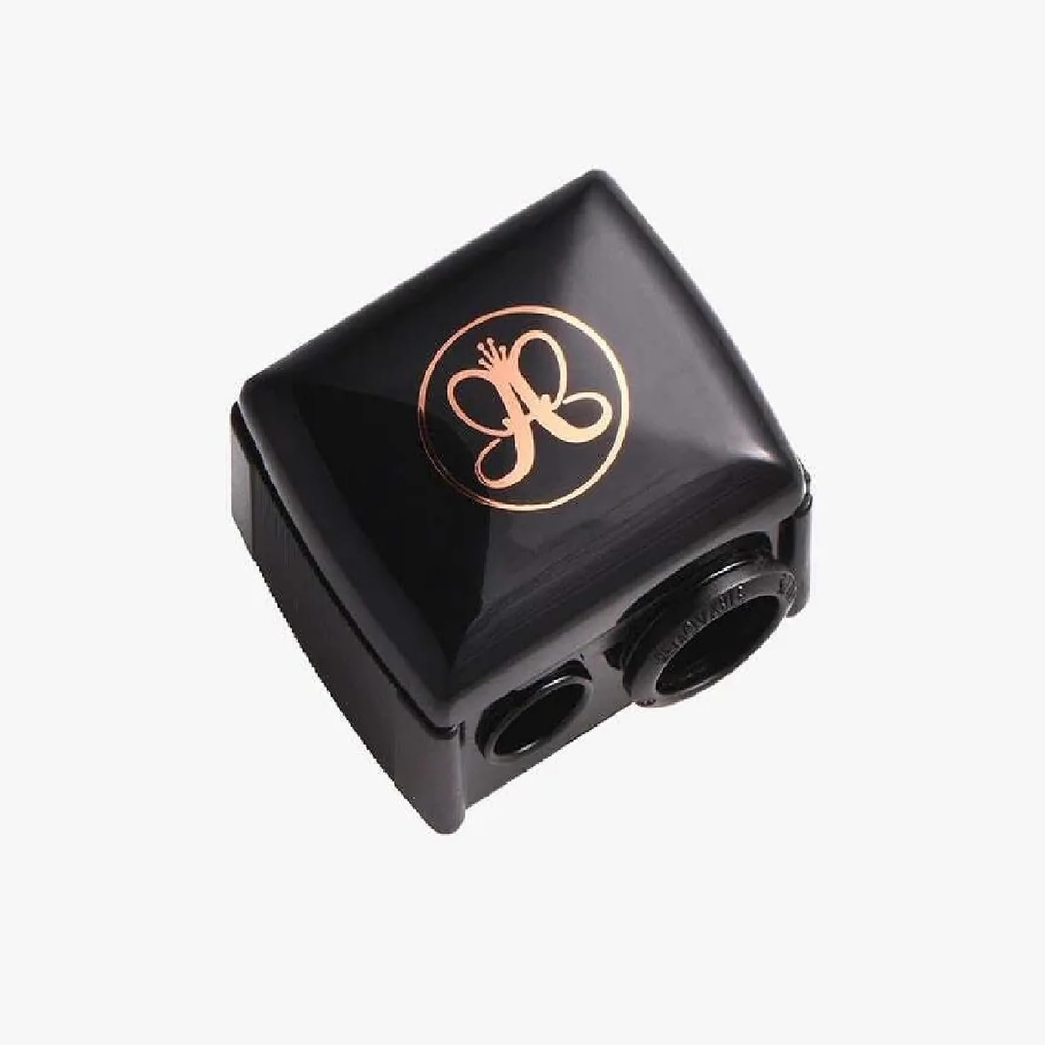 Anastasia Beverly Hills 3-in-1 Sharpener – Dual Blade Cosmetic Pencil Sharpener for Eyeliner, Lip Liner & Brow Pencils for Precision Clean Sharpening and Professional Makeup Use