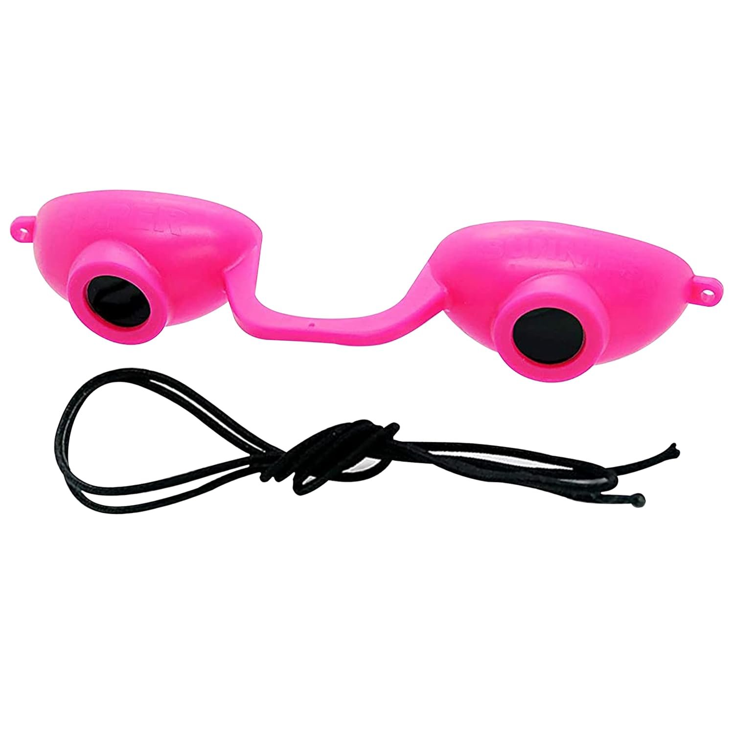 Super Sunnies Evo Flexible UV Eye Protection, FDA Compliant Tanning Bed Goggles, Red Light Therapy Glasses – Pink