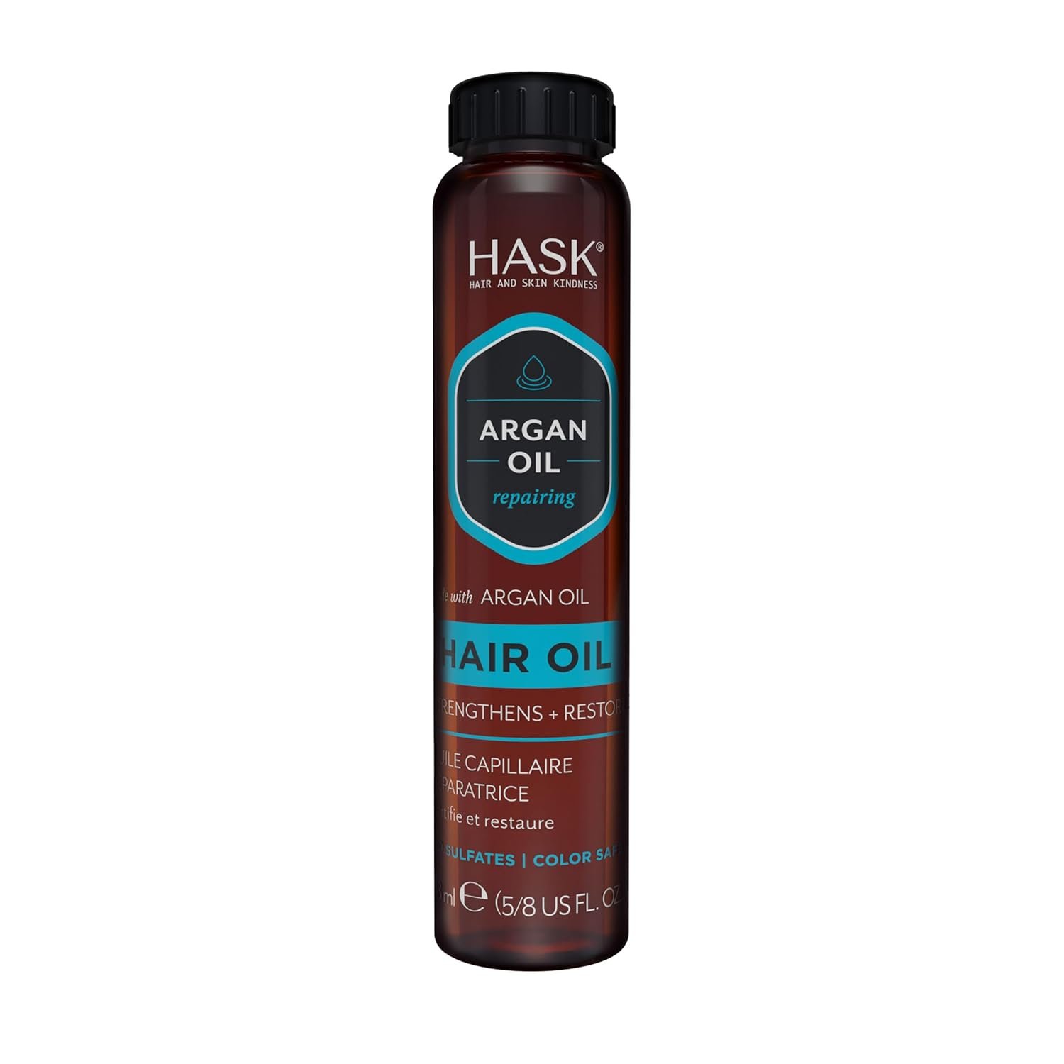 Hask Argan Oil Repairing Shine Hair Oil 5/8 oz