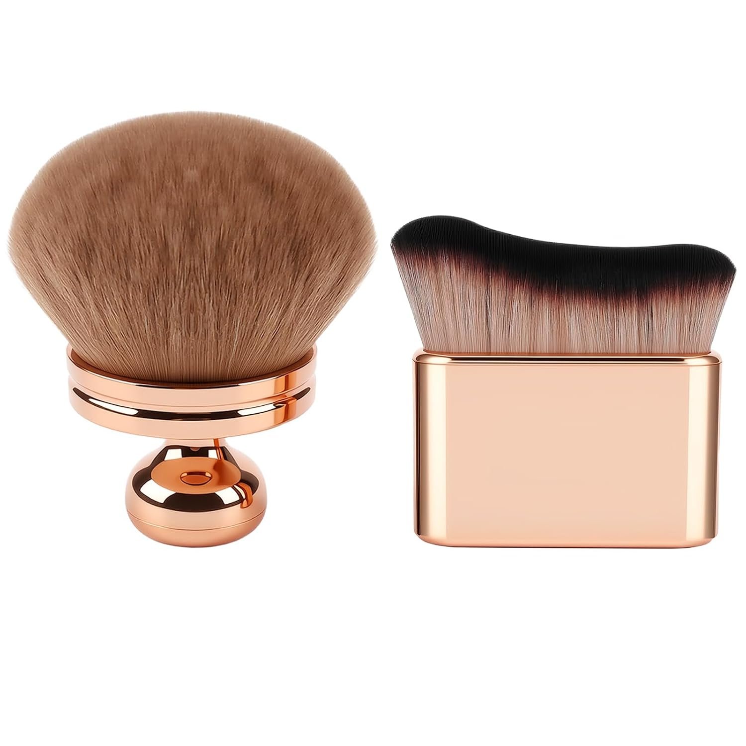 2PCS Body Makeup Brush, Extra Large Tanning Brush for Self Tan, Blend and Blur Self Tanner Brushing for Glow Oil
