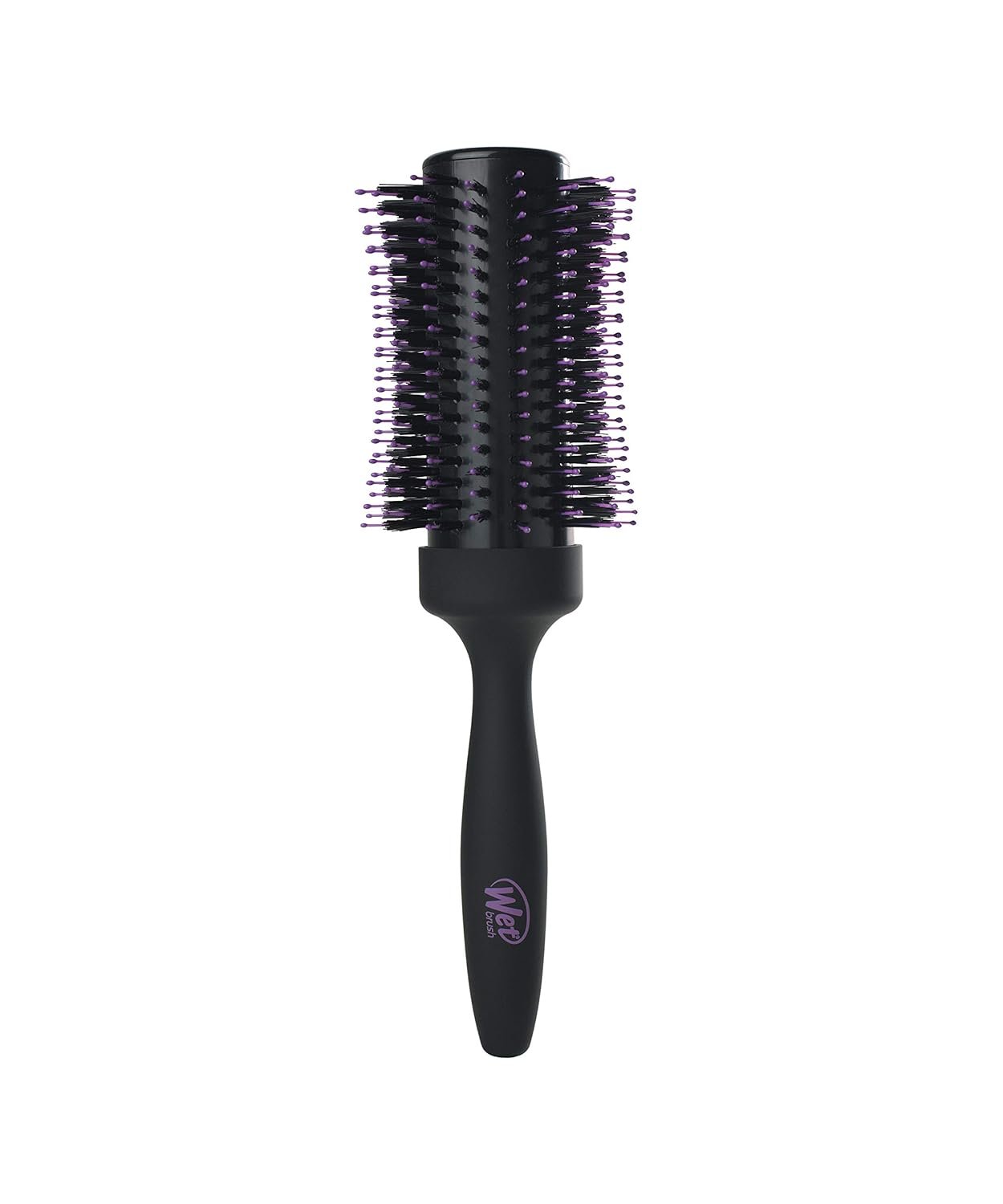Wet Brush Volumizing Round Brush for Fine to Medium Hair – Salon Blow-Out, Less Pain & Breakage, Lightweight Boar Bristle Detangles & Removes Knots