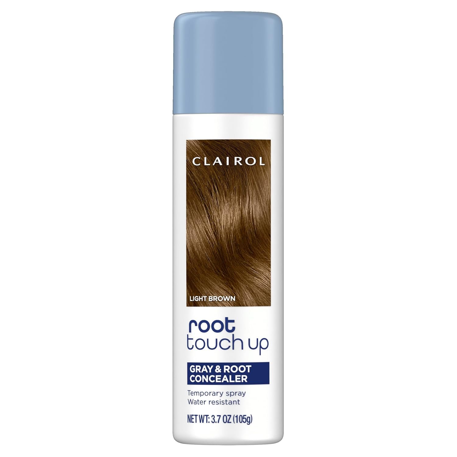 Clairol Root Touch-Up Temporary Hair Coloring Spray, Light Brown Hair Color | Instant Natural-Looking Gray Root Coverage | Ammonia Free | Lightweight Formula | Pack of 1