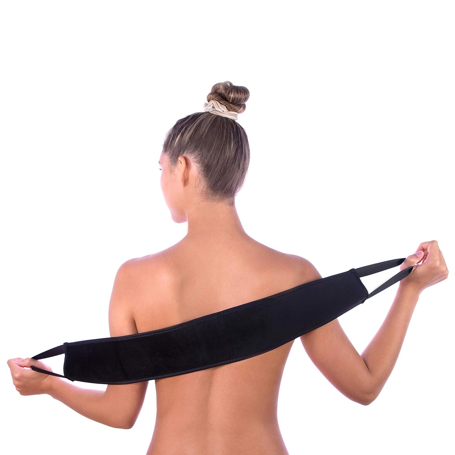 Self Tanner Back Applicator – Ultra Soft Sunless Tanning Applicator for the Perfect Streak-Free Fake Tan, Velvety Soft Tanning Lotion Applicators, Reusable, Use With Any Self Tan Product