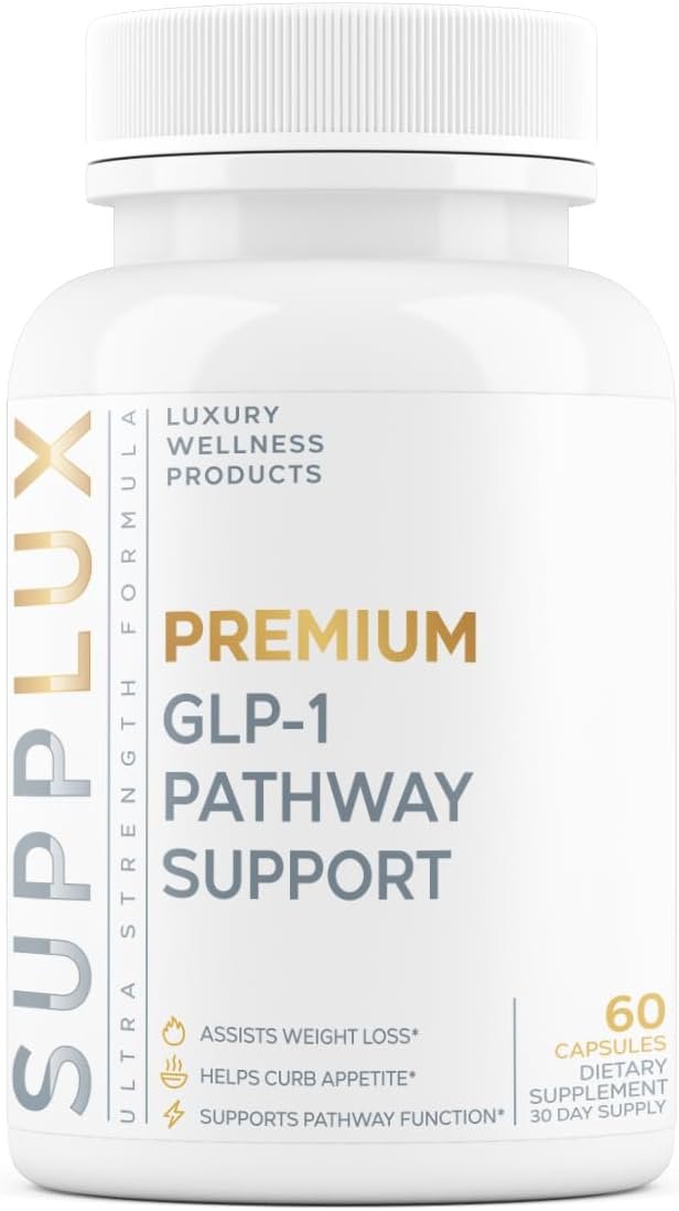 PREMIUM GLP-1 Weight Loss Support – Assists Metabolic Pathways Linked to GLP-1 Signaling – Promotes Weight Loss for Women & Men, Helps Appetite Control & Promotes Energy – 3rd Party Tested – 60 Pills