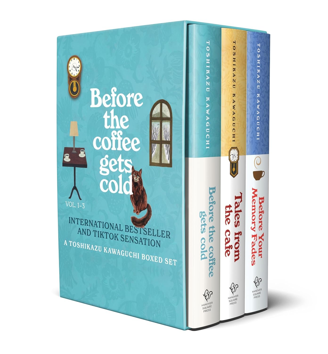 Before the Coffee Gets Cold 3-Book Box Set: A Heartfelt Novel Exploring Regret, Redemption and Closure From a Magical Café (Toshikazu Kawaguchi)